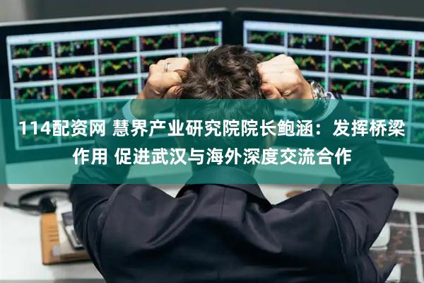 114配资网 慧界产业研究院院长鲍涵：发挥桥梁作用 促进武汉与海外深度交流合作